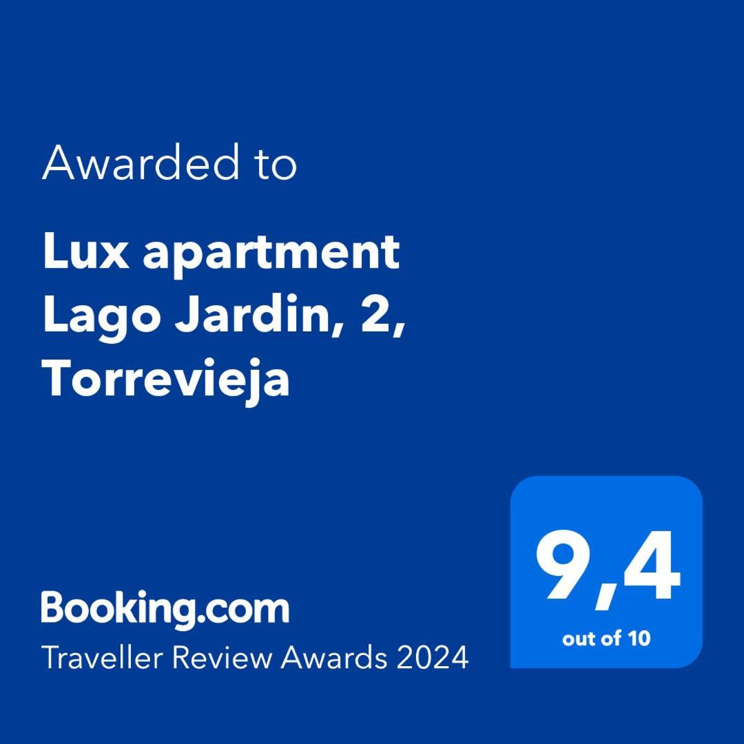 Lux Apartment Lago Jardin, 2, Torrevieja Alicante Kültér fotó